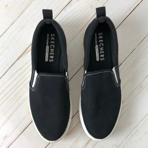 Skechers Memory Foam Canvas Slip On Sneakers 8